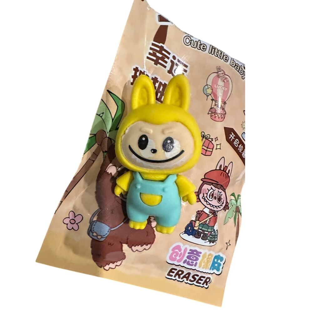 fun eraser for the kiddos- Labubu inspired